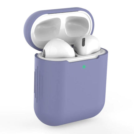 Flexibel Hoesje voor AirPods 1 / 2 - Silicone Skin AirPod Case Cover Soepel - Indigo