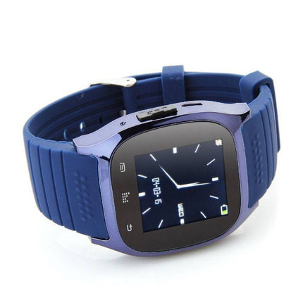 Originele M26 Smartwatch Smartphone Fitness Sport Activity Tracker Horloge OLED Android iOS iPhone Samsung Huawei Blauw
