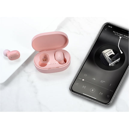 A6S Draadloze Oortjes - Touch Control Oordopjes TWS Bluetooth 5.0 Earphones Earbuds Oortelefoon Blauw