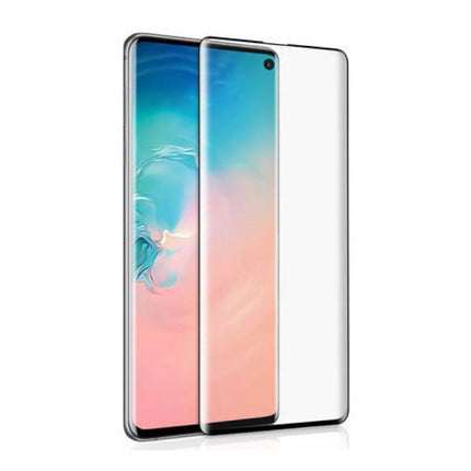 Samsung Galaxy S10 Plus Transparant TPU Hoesje + Screen Protector Tempered Glass