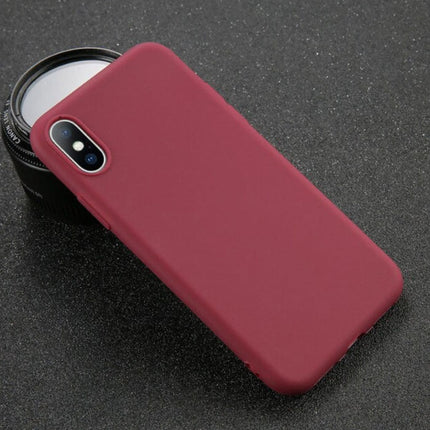 iPhone 8 Plus Ultraslim Silicone Hoesje TPU Case Cover Bruin