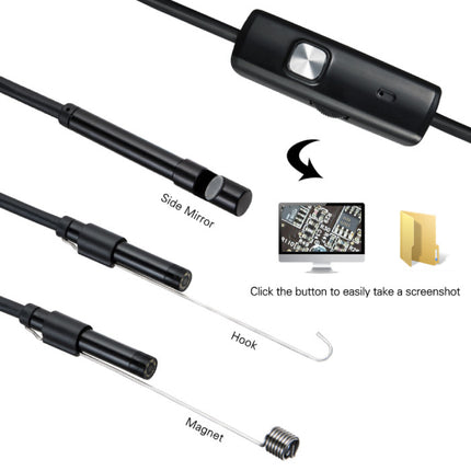 Endoscoop Camera 1 Meter - 7mm Inspectie Semi Flexibel Kabel Snake Borescope