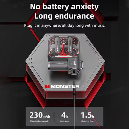 XKT15 Draadloze Oortjes - Headset Oordopjes TWS Bluetooth 5.3 - Paars