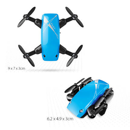 S9W Mini RC Pocket Drone Quadcopter Speelgoed met Gyro Stabilistatie Rood