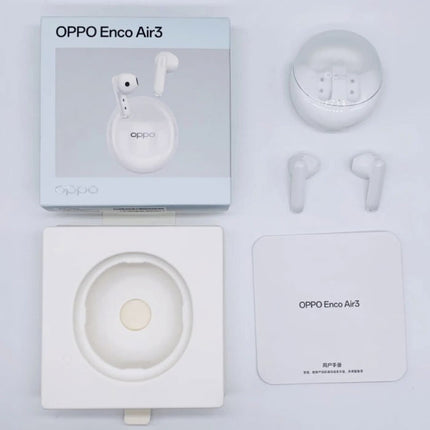 Enco Air 3 Draadloze Oortjes - AI Ruisonderdrukking Oordopjes Bluetooth 5.3 Oortelefoon Wit