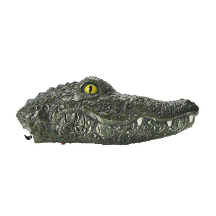 RC Krokodil Hoofd met Afstandsbediening - Elekrisch Speelgoed Alligator Kop Waterdicht - Groen