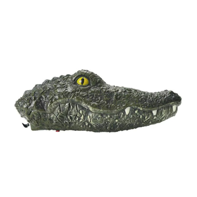 RC Krokodil Hoofd met Afstandsbediening - Elekrisch Speelgoed Alligator Kop Waterdicht - Groen