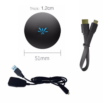 G6 TV Stick 1080p HDMI WiFi Receiver Scherm Spiegelen iPhone & Android