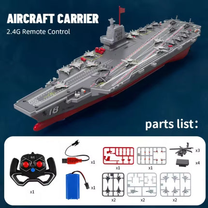 S19 RC Mini Vliegdekschip met Afstandsbediening - Elektrisch Speelgoed Boot Schip