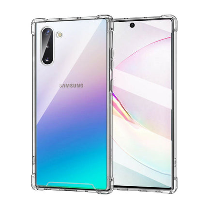 Samsung Galaxy Note 10 Transparant Bumper Hoesje - Clear Case Cover Silicone TPU Anti-Shock