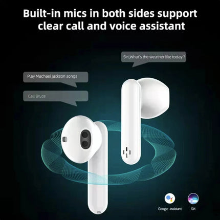 J56 Pro Draadloze Oortjes - Touch Control Oordopjes Bluetooth 5.1 Oortelefoon - Zwart