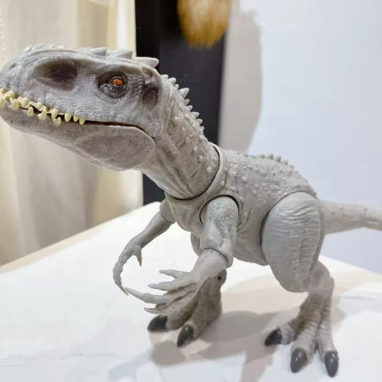 Dinosaurus (Indominus Rex) - Elektrisch Bewegend Speelgoed Dino Robot - Wit