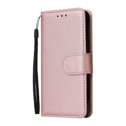 iPhone 6 Plus Flip Case Portefeuille PU Leer - Wallet Cover Hoesje Roze