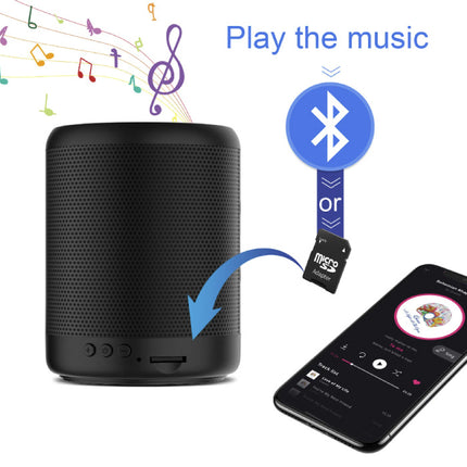 Mini Security Camera / Bluetooth Speaker - Luidspreker HD 1080p Camcorder Tweeweg Intercom - Zwart