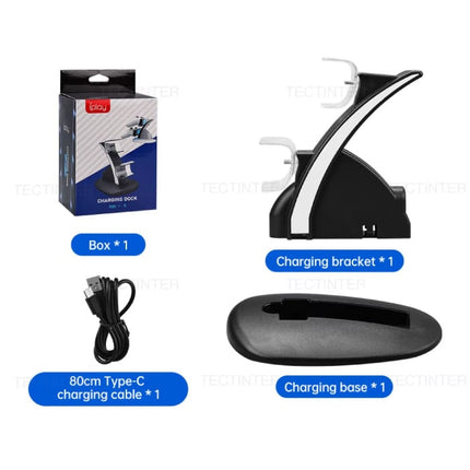 Oplaadstation voor PlayStation 5 Controllers - PS5 Charging Dock Dual Laadstation - Wit