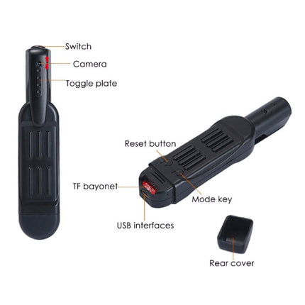 T189 Security Camera Pen  DVR Met Microfoon - 1080p