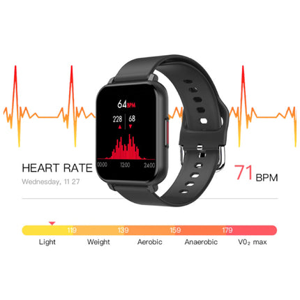 T82 Smartwatch Smartband Smartphone Fitness Sport Activity Tracker Horloge IPS iOS Android iPhone Samsung Huawei Zwart