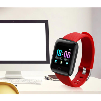 Sports Smartwatch BIONIC D13 Fitness Sport Activity Tracker Smartphone Horloge iOS Android iPhone Samsung Huawei Rood