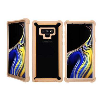 Samsung Galaxy Note 10 Plus Bumper Hoesje 360° Bescherming - Full Body Cover Armor Goud