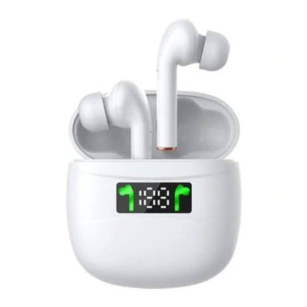 J3 Draadloze Bluetooth-oortelefoon - Echte Touch Control-oortelefoon TWS-oortelefoon - Wit