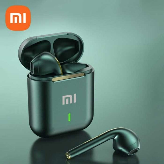 J18 Draadloze Oortjes - True Touch Control TWS Oordopjes Bluetooth 5.0  Wireless Ear Buds Earphones Oortelefoon Groen
