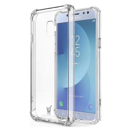 Samsung Galaxy J5 Transparant Bumper Hoesje - Clear Case Cover Silicone TPU Anti-Shock