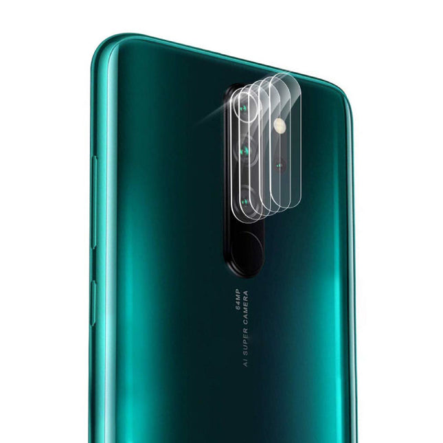 3-Pack Xiaomi Redmi Note 8T Tempered Glass Camera Lens Cover - Shockproof Film Case Bescherming