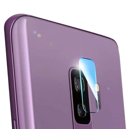 2-Pack Samsung Galaxy S9 Plus Tempered Glass Camera Lens Cover - Shockproof Case Bescherming