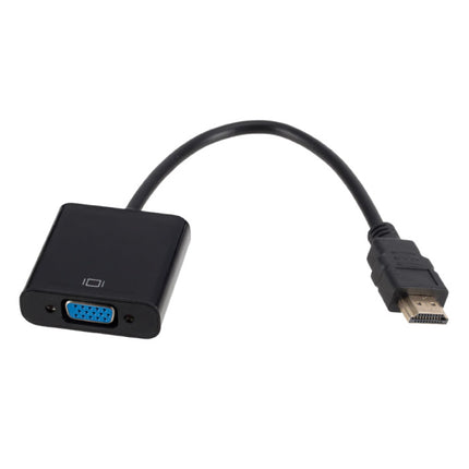 VGA naar HDMI Kabel - 1080p Full HD High Speed Zwart
