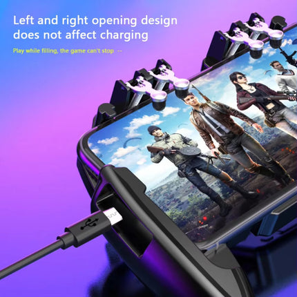 M10 Mobiele Gaming Controller voor PUBG - L1R1 Trigger Key & Grip Gamepad - Zwart