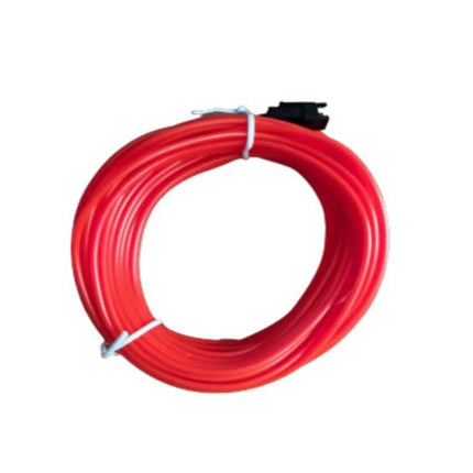 Neon LED Strip 2 Meter - Flexibele Verlichting Tube met  USB Adapter Waterdicht Rood