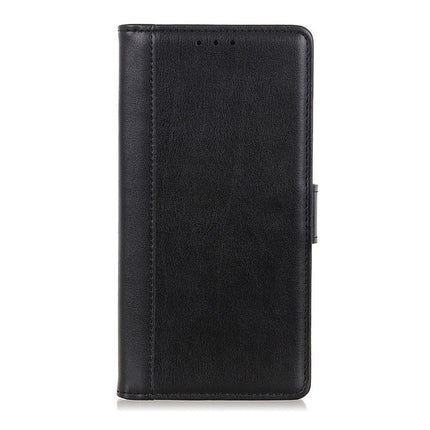 Xiaomi Redmi Note 6 Leren Flip Case Portefeuille - PU Leer Wallet Cover Cas Hoesje Zwart