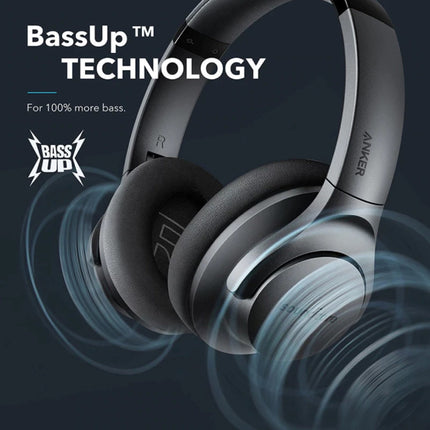 Q20 Draadloze Koptelefoon - Bluetooth 5.0 Wireless Headphones Stereo Studio Blauw