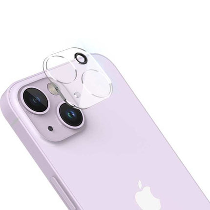 2-Pack iPhone 14 Plus Tempered Glass Camera Lens Cover - Shockproof Case Bescherming