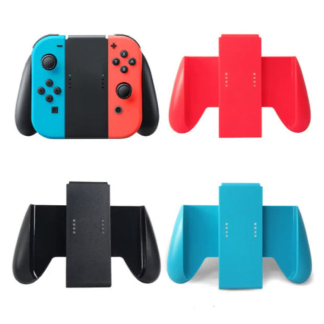 Controller Grip voor Nintendo Switch - NS Gamepad Handgrip Handvat Zwart