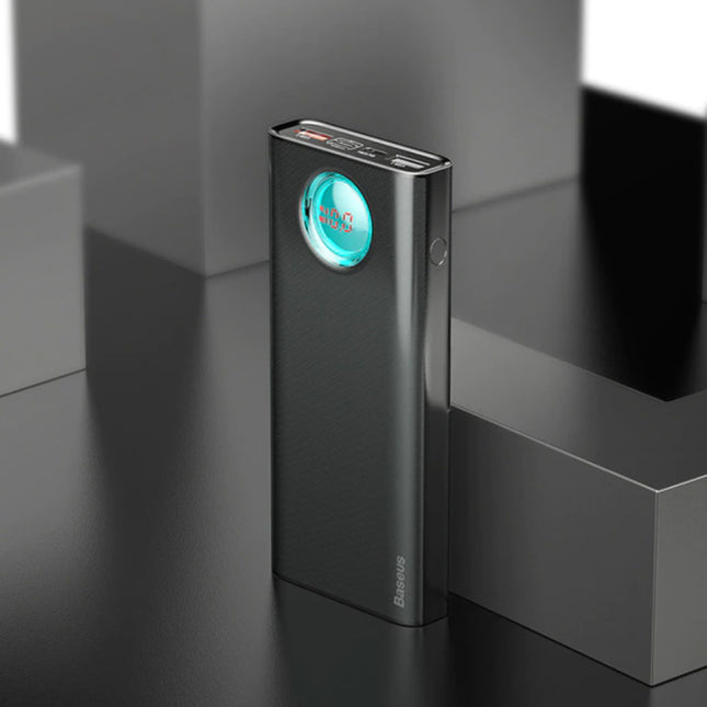 Powerbank met 5 Poorten en Quick Charge 3.0 - 20.000mAh LED Display Externe Noodaccu Batterij Oplader Charger Zwart