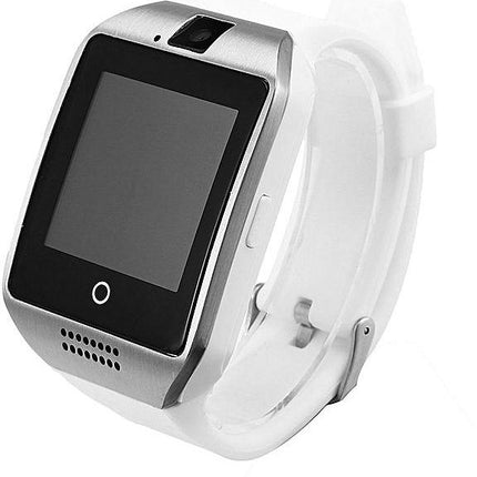 Originele Q18 Smartwatch Curved HD Smartphone Fitness Sport Activity Tracker Horloge OLED iOS Android iPhone Samsung Huawei Wit