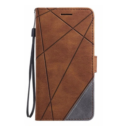 Xiaomi Redmi Note 7 Pro Flip Case - Leren Portefeuille PU Leer Wallet Cover Cas Hoesje Bruin