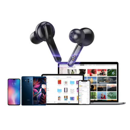 X3 TWS Draadloze Smart Touch Control Oortjes Bluetooth 5.0 Ear Wireless Buds Earphones Earbuds 430mAh Oortelefoon Zwart