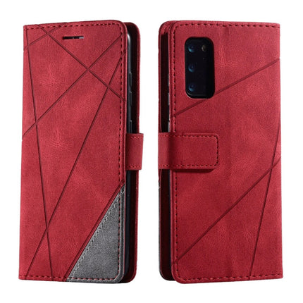 Samsung Galaxy S20 - Leren Wallet Flip Case Cover Hoesje Portefeuille Bruin