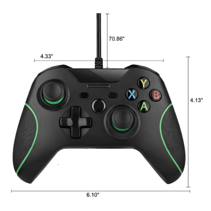 Gaming Controller voor Xbox One / PC - Gamepad met Vibratie Wit