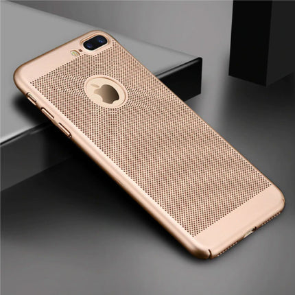 iPhone 6S Plus - Ultra Slanke Case Warmteafvoer Cover Cas Hoesje Goud