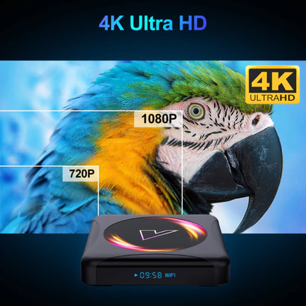 Z5 TV Box Mediaspeler Android 10.0 Kodi - 4K - 2GB RAM - 16GB Opslagruimte