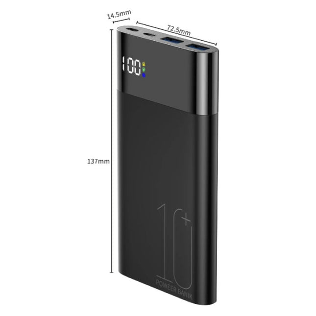 Power Bank Mini Security Camera 5000mAh - 1080p Camcorder Bewegingsdetectie Infrarood Nachtzicht Zwart