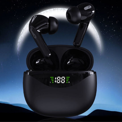JS12 Air Pro Draadloze Oordopjes - Touch Control Oortjes TWS Bluetooth 5.1 Roze