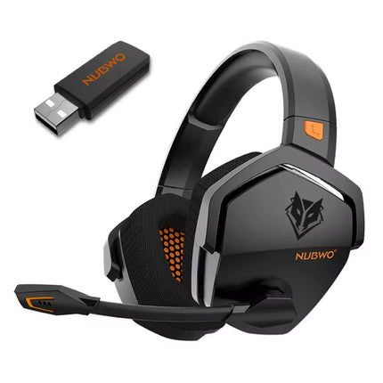 G06 Gaming Headset met Microfoon - Over-ear Koptelefoon - Zwart Oranje
