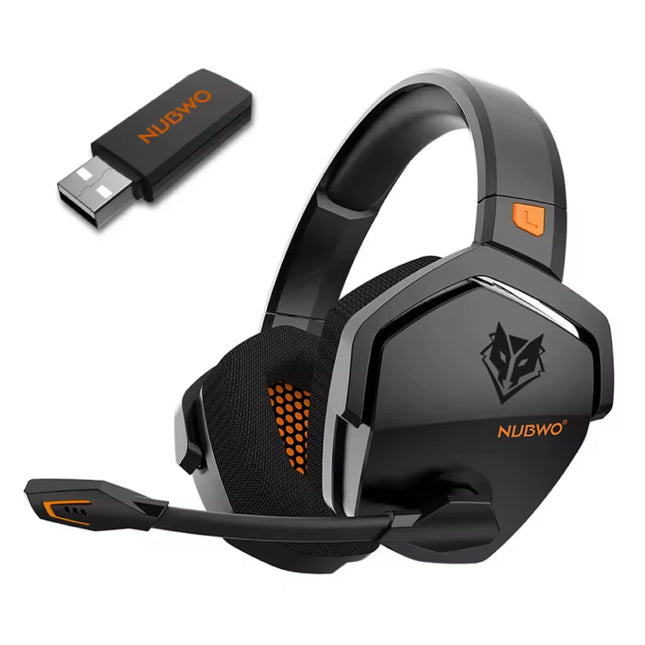 G06 Gaming Headset met Microfoon - Over-ear Koptelefoon - Zwart Oranje