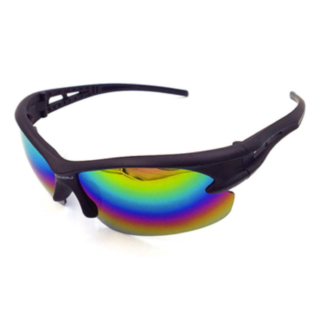 Gepolariseerde Ski Zonnebril - Sport Skibril Shades Zwart