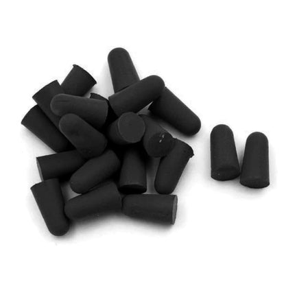 20-Pack Schuim Oorplugs - Oordopjes Earplugs voor Slapen Reizen Zwemmen Foam - Zacht Anti Geluid Isolatie - Zwart