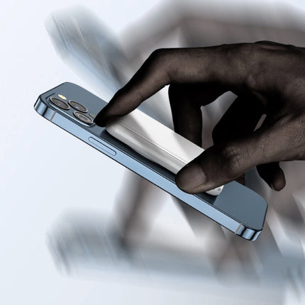 10.000mAh Mini Magnetische Qi Powerbank voor Mobiele Telefoons - PD Poort Draadloos Noodaccu Batterij Accu Wit